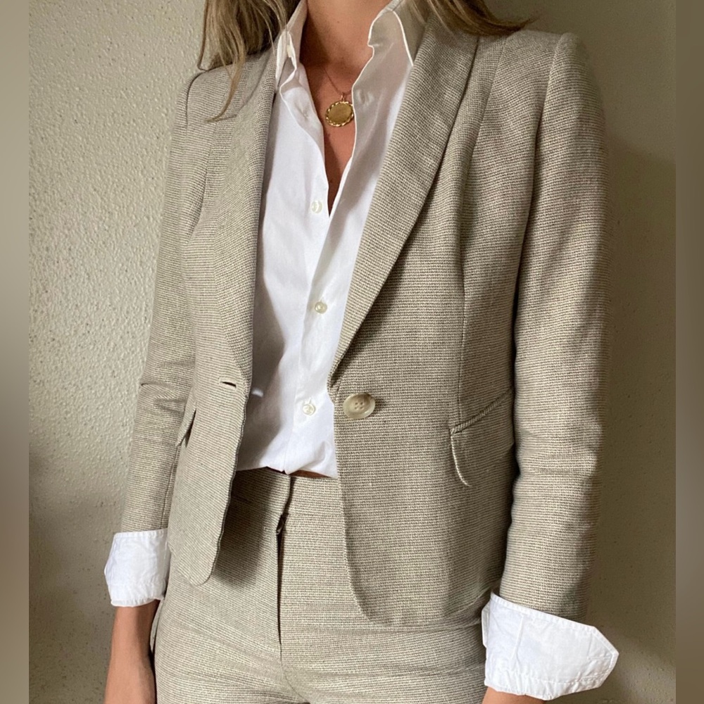Nwot Ann Taylor Beautiful Tweed Blazer Size 2